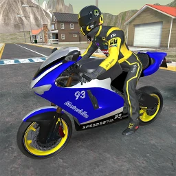 モトバイク運転：メガランプ のアイコン
